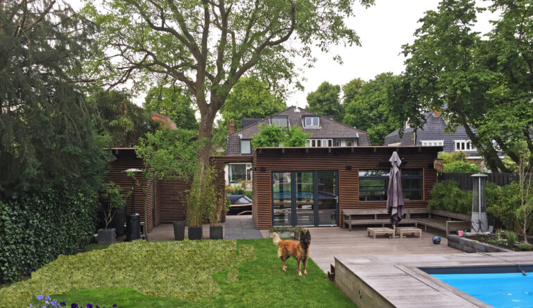 Ontwerp van een boothuis in Heemstede