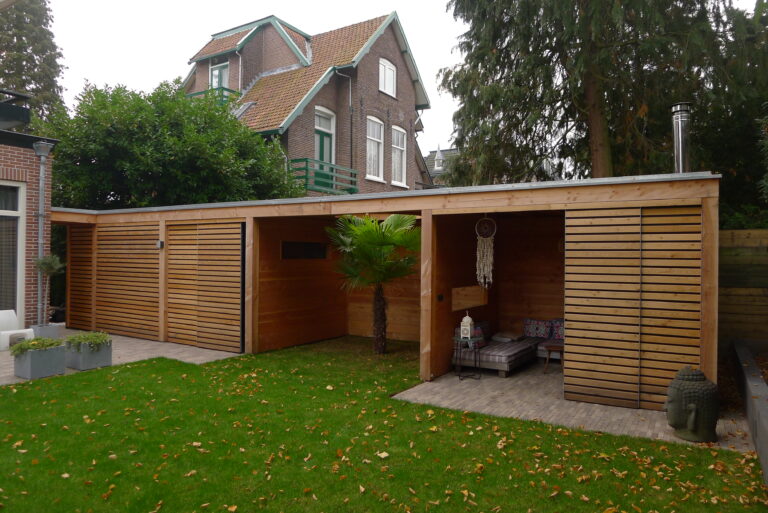 Tuinhuis in het Bergkwartier in Amersfoort